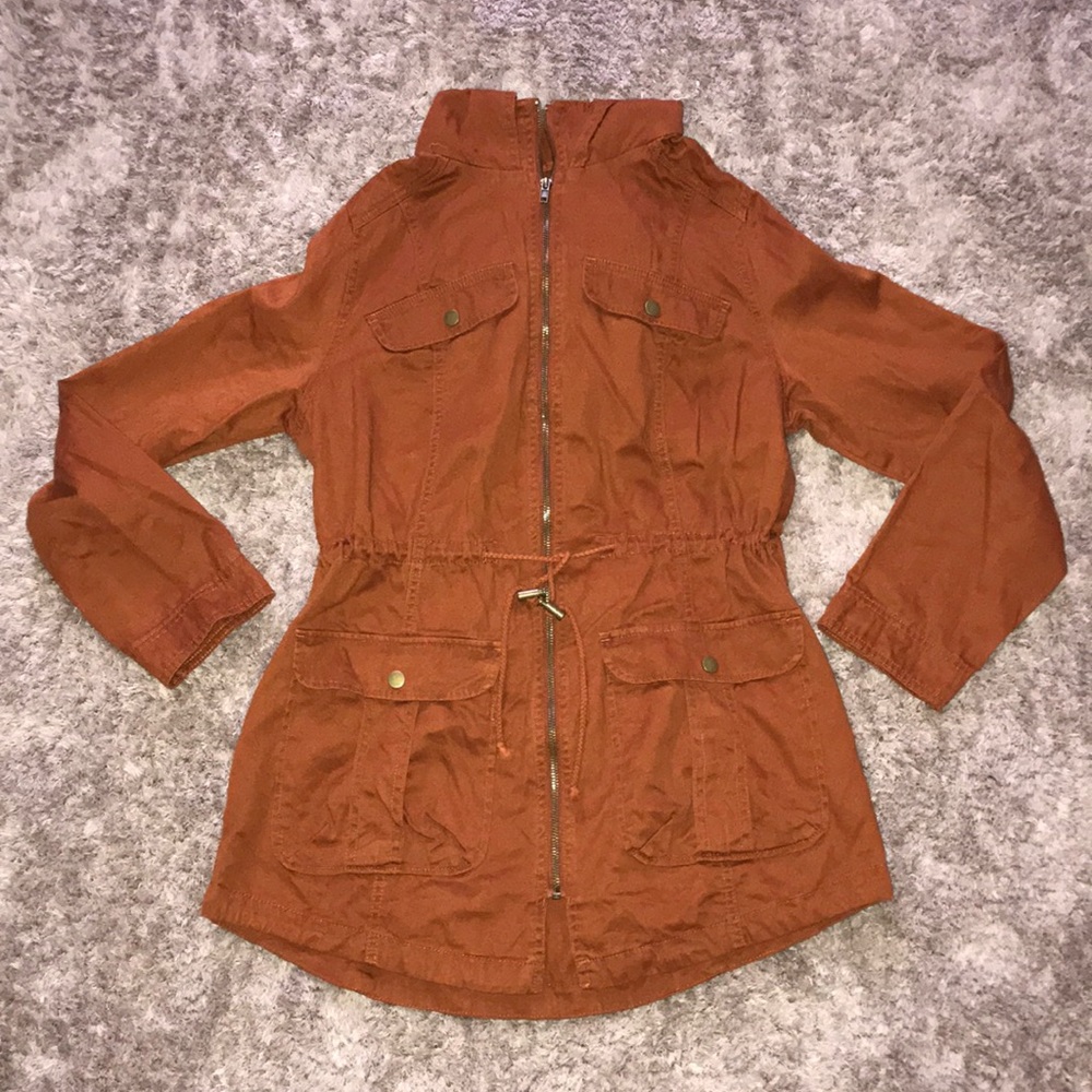 Burnt Orange Fall Jacket